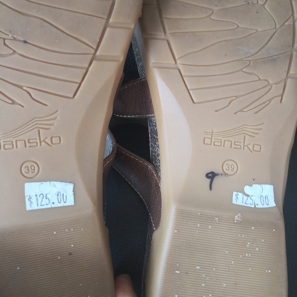 Dansko Brown Leather Sandals EU39 - Picture 16 of 16